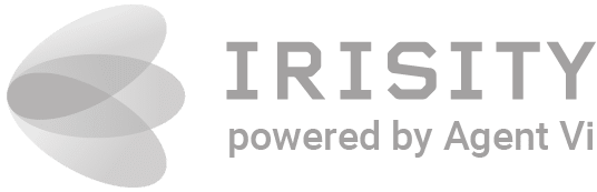 Irisity logo gray