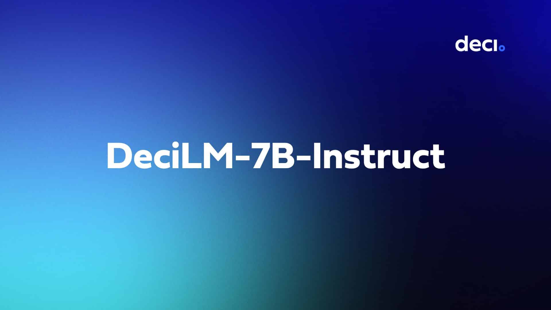 DeciLM-7B-Instruct