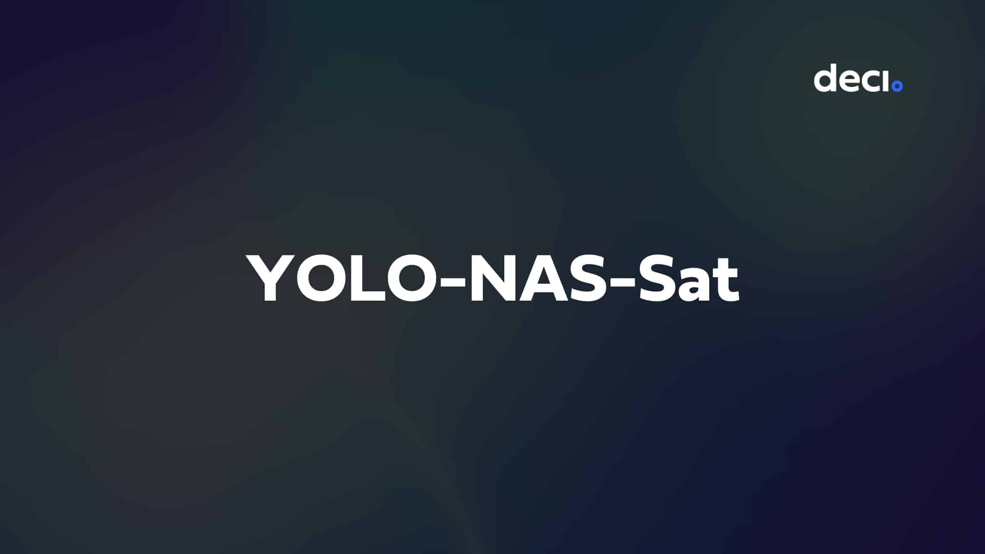 YOLO-NAS-Sat Model Card Featured